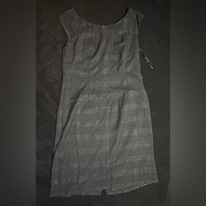 Mossimo Black and Silver Pencil Dress